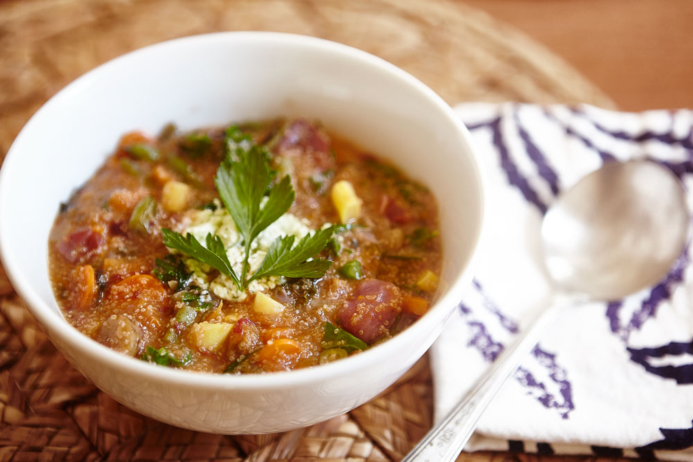 The Pasta Cure: Veggie Amaranth Stew – Clean Living Guide